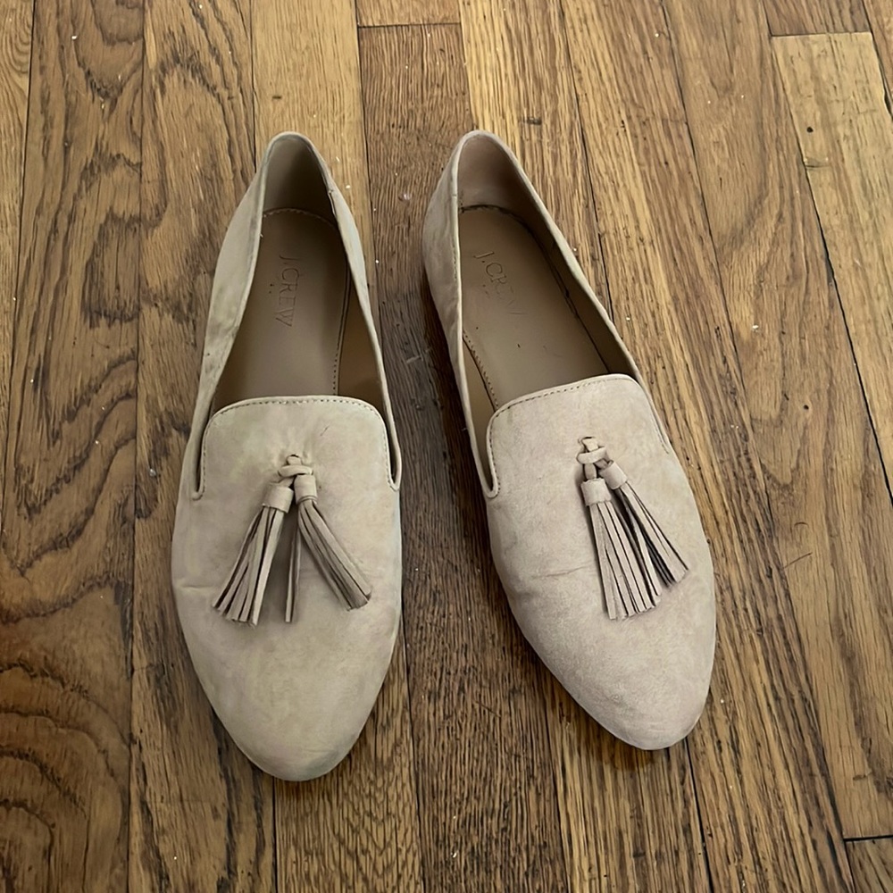 Suede flats